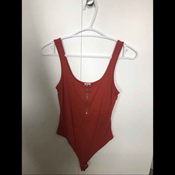 Burnt orange bodysuit from garage - Picture 1 of 1